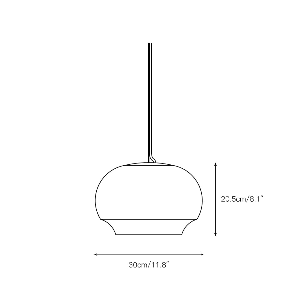 Miroir Lampe Pendante en Albâtre et Métal Minimaliste Moderne - Neutralighting