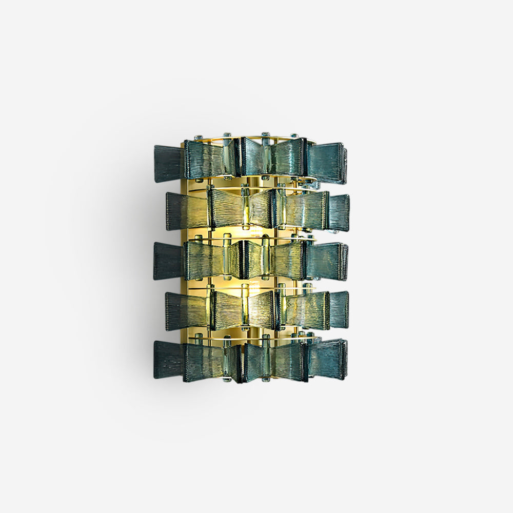 Celvara Applique Murale Accent Ruban en Verre Rainuré - Neutralighting