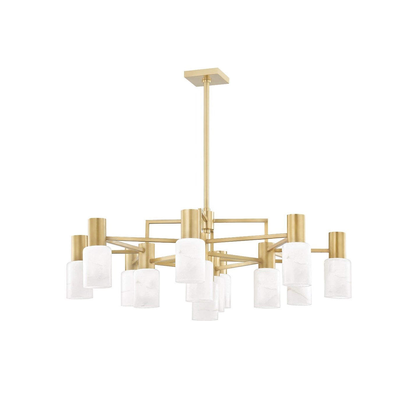 Drift Lustre Chrome Alabâtre Premium Centerport - Neutralighting