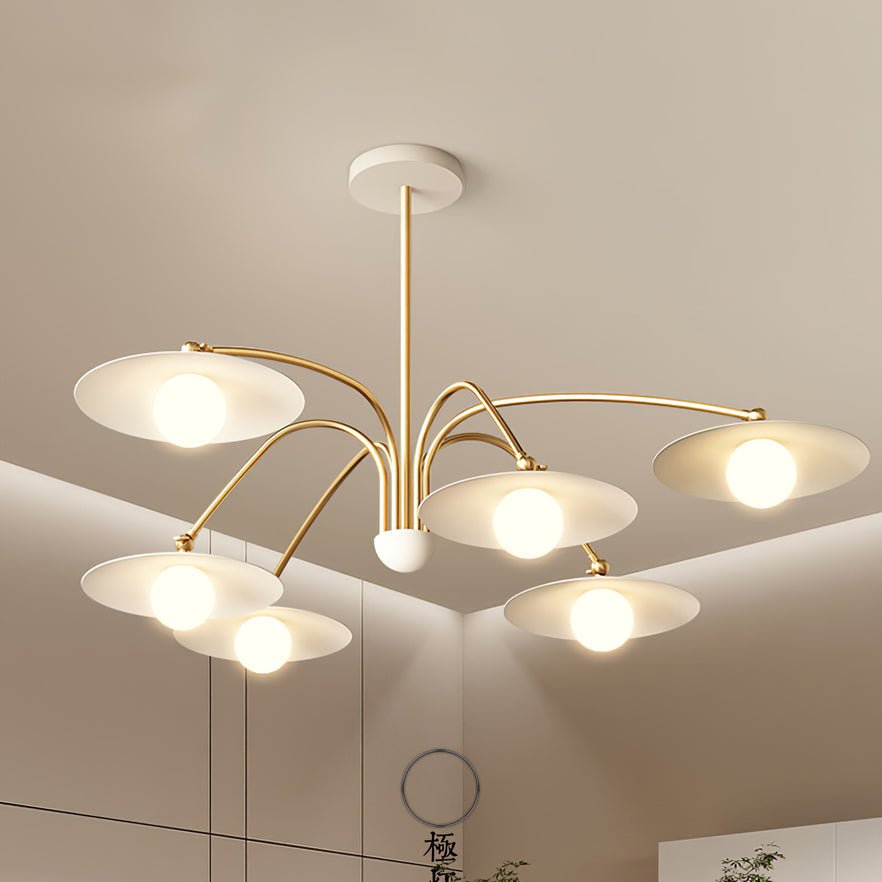 Lustra Chandelier avec Champignon Inspiré de l'Art Déco - Neutralighting