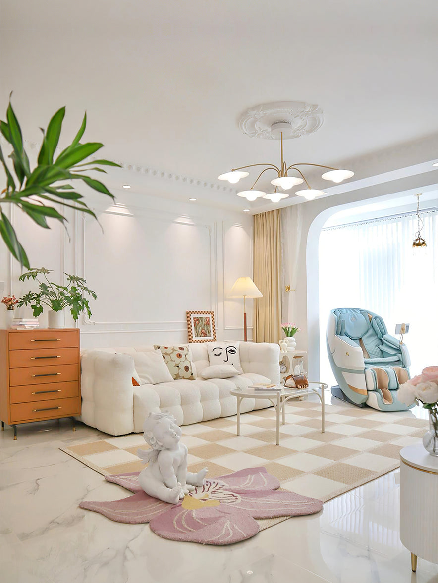 Lustra Chandelier avec Champignon Inspiré de l'Art Déco - Neutralighting