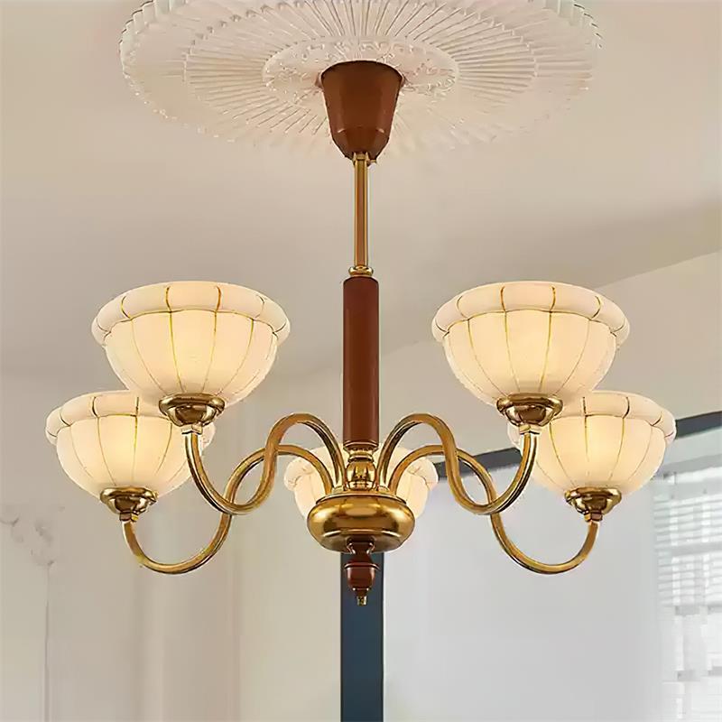 Charlie Lustre Fleur en Verre Courbée - Neutralighting