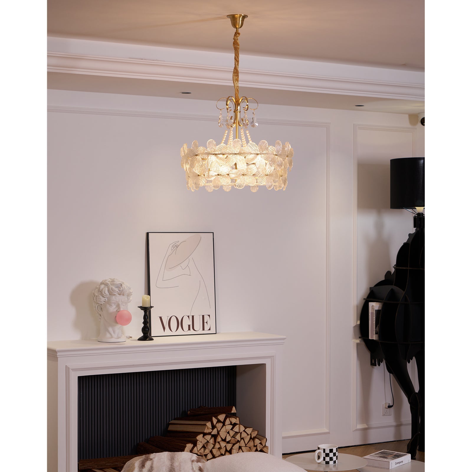 Kite Chandelier en Métal Verre Postmoderne Luxueux d'Art Unique - Neutralighting