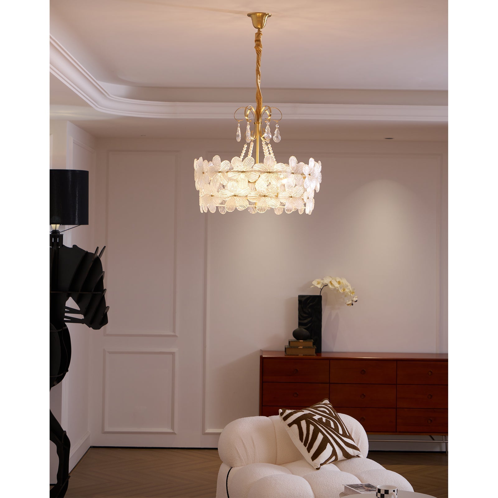 Kite Chandelier en Métal Verre Postmoderne Luxueux d'Art Unique - Neutralighting