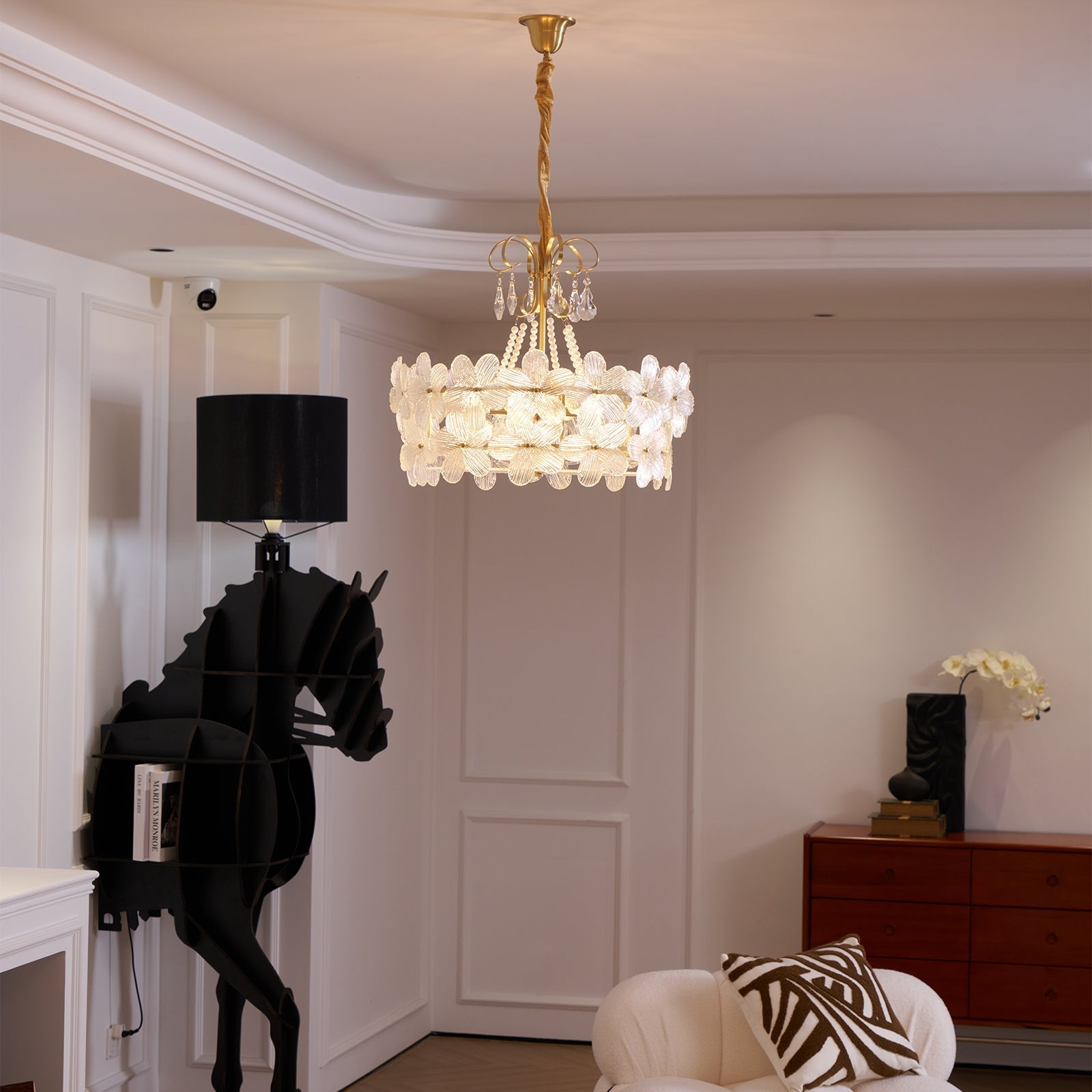 Kite Chandelier en Métal Verre Postmoderne Luxueux d'Art Unique - Neutralighting