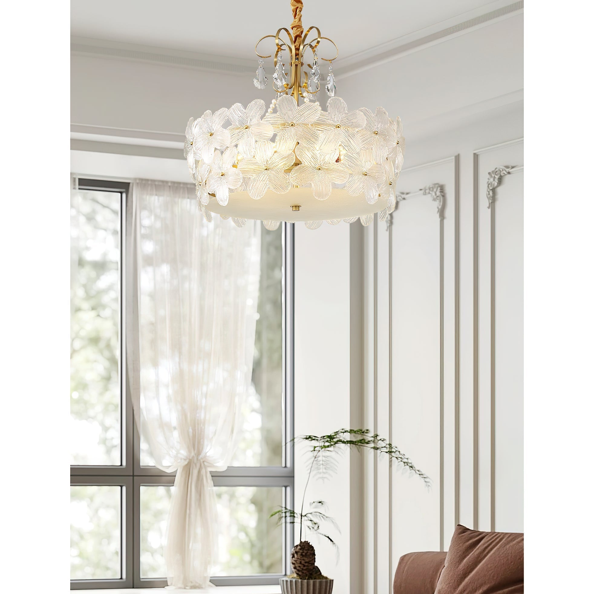 Kite Chandelier en Métal Verre Postmoderne Luxueux d'Art Unique - Neutralighting