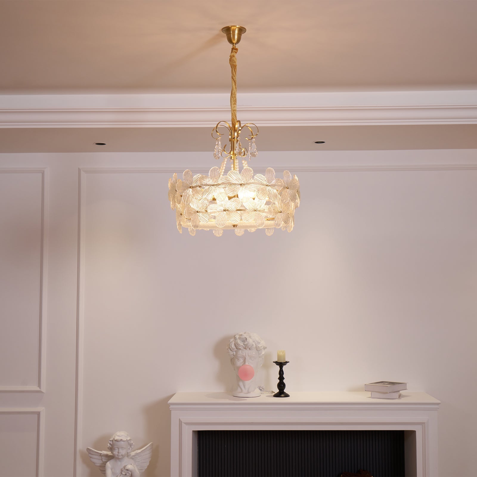 Kite Chandelier en Métal Verre Postmoderne Luxueux d'Art Unique - Neutralighting