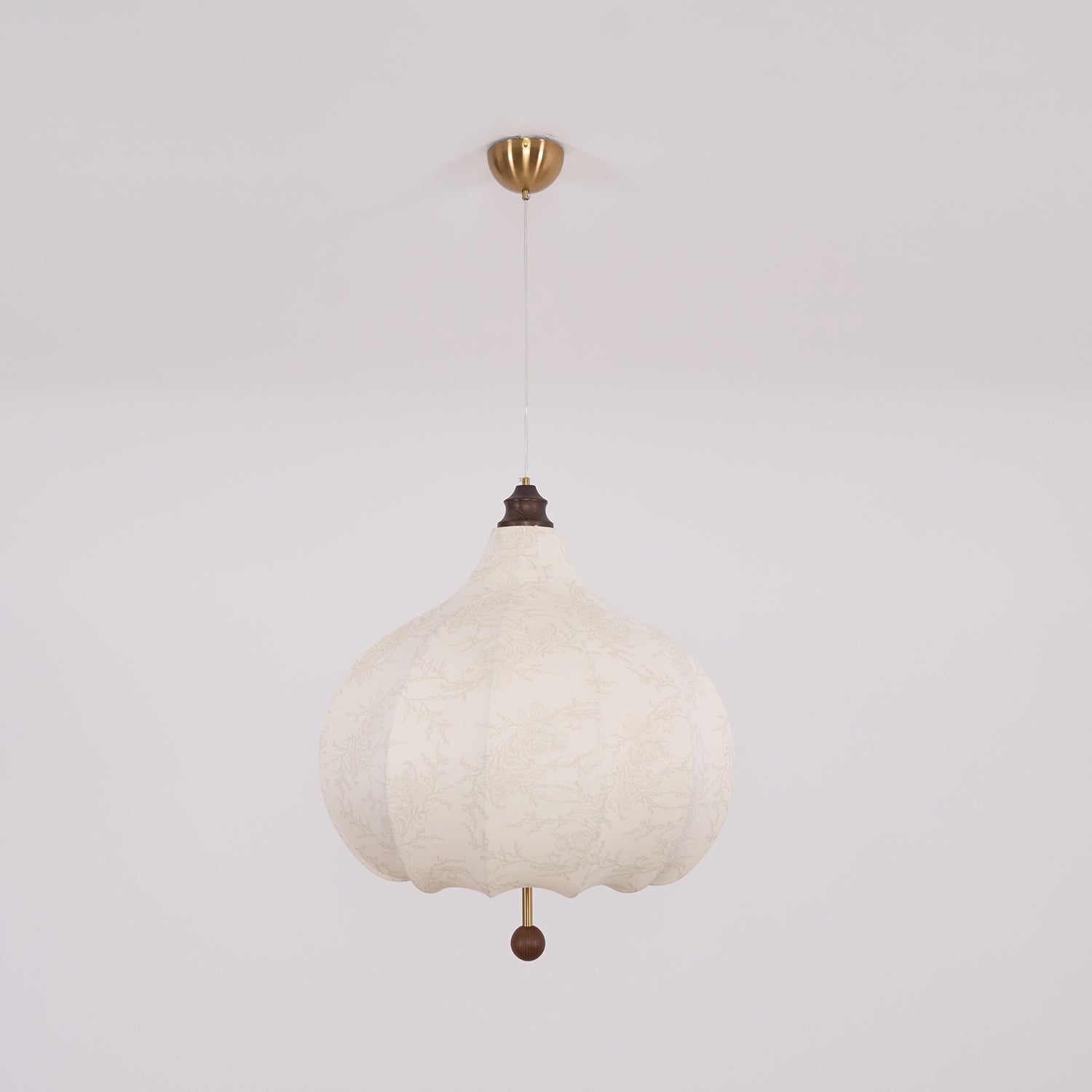 Orbitio Suspension Tissu Bois - Neutralighting