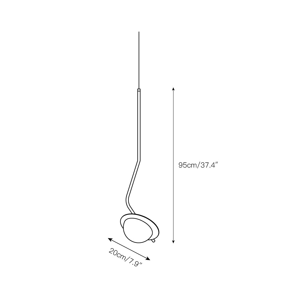Ivvaros Lampe Suspension Chic Moderne Minimaliste Acier Inoxydable Alabastre - Neutralighting