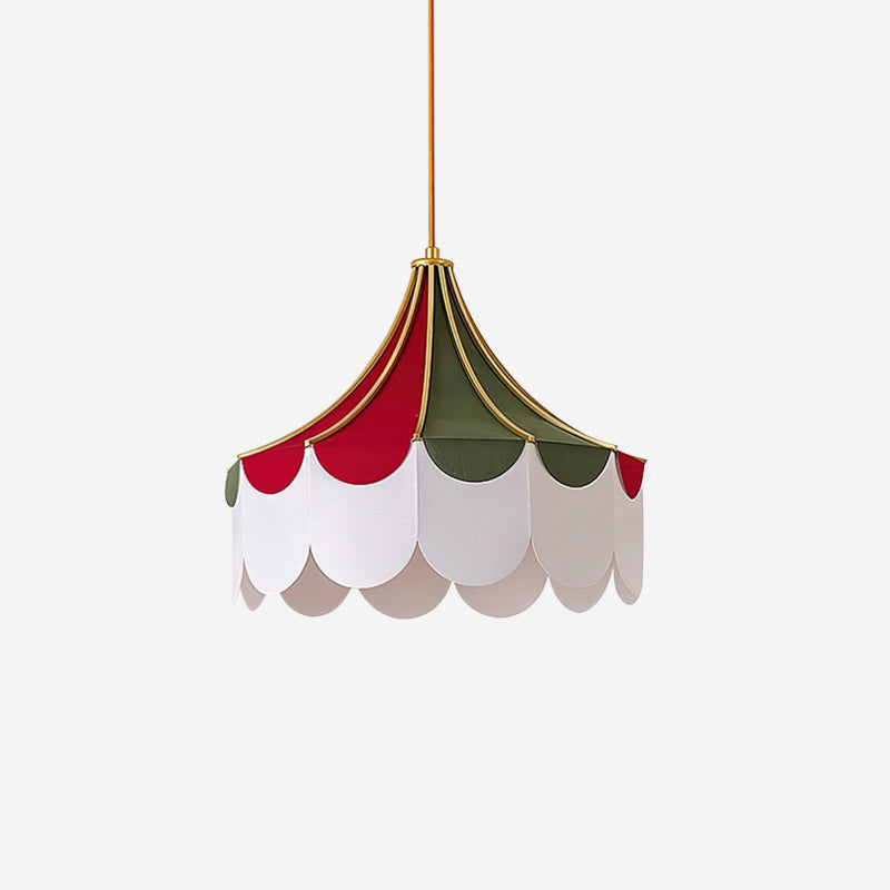 Circus Tissu Suspension Coquillage Nostalgique Ludique - Neutralighting