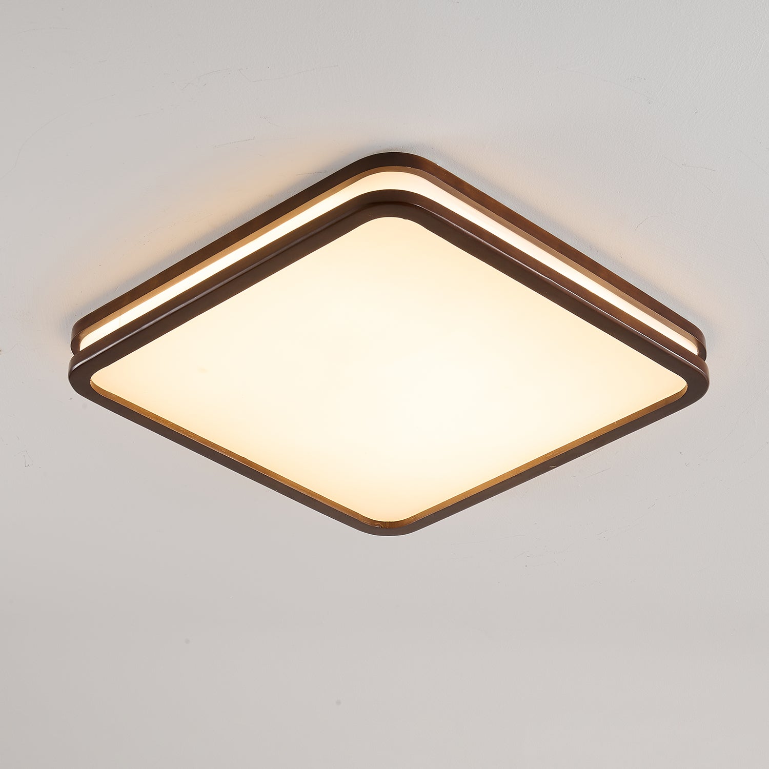 Nysilos Lampe Plafonnier Moderne Minimaliste en Bois - Neutralighting