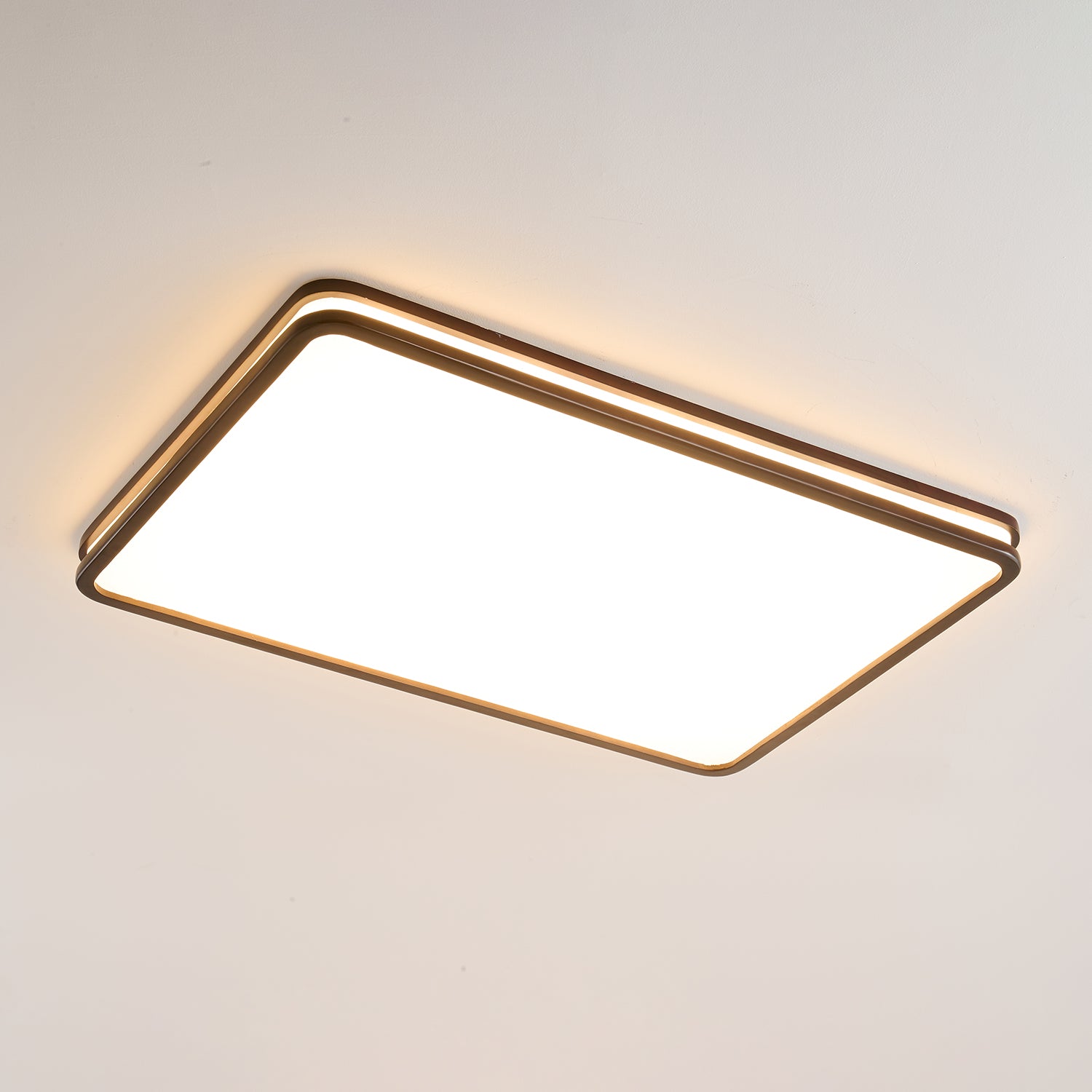 Nysilos Lampe Plafonnier Moderne Minimaliste en Bois - Neutralighting