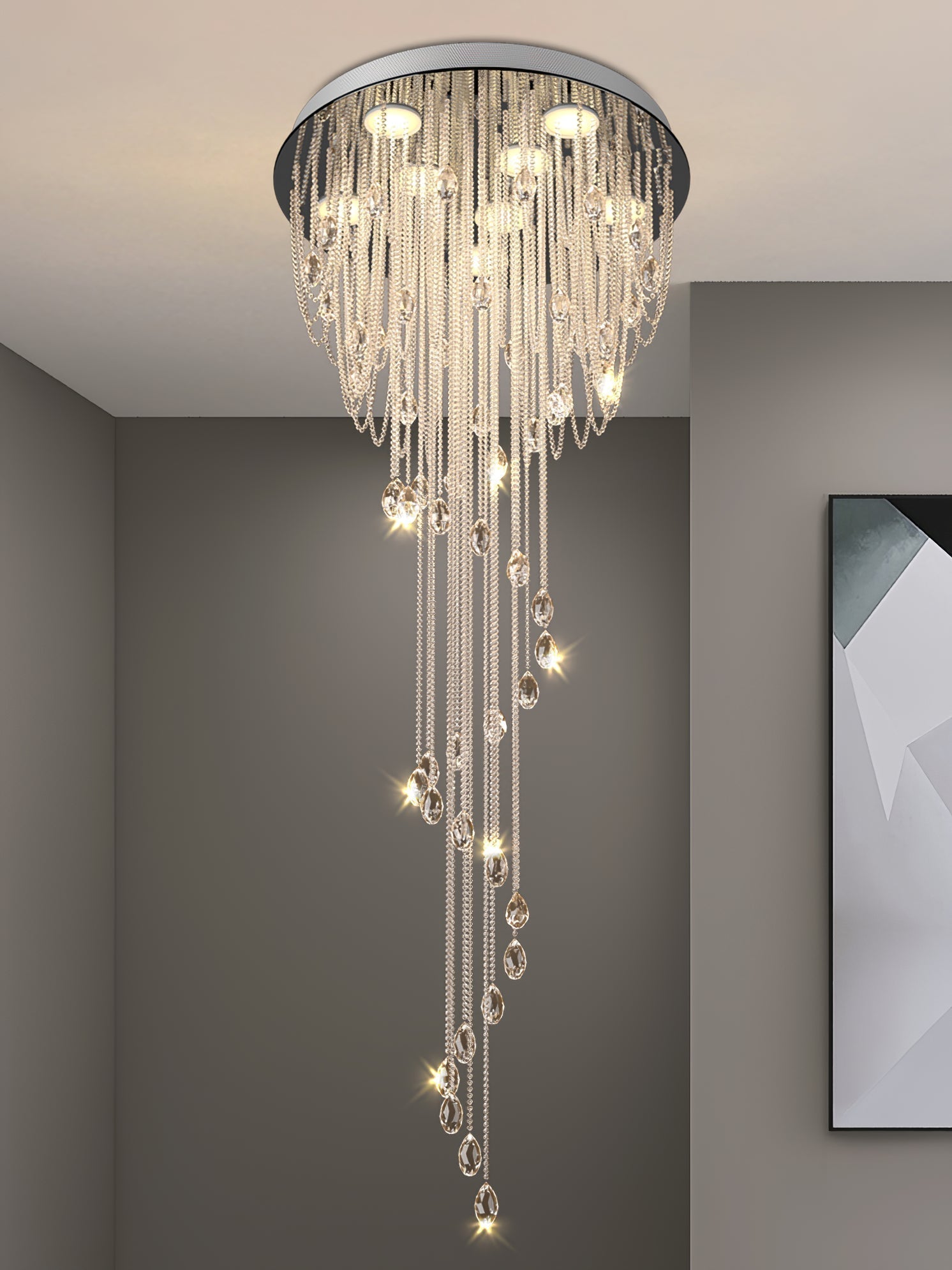 Evlaeia Lustre Cristal Postmoderne Luxueux - Neutralighting