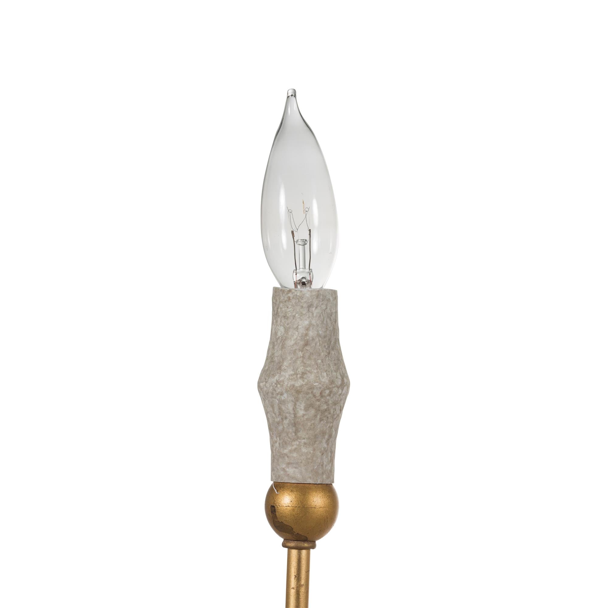 Arcad Chandelier Métal Bois Industriel Vintage - Neutralighting