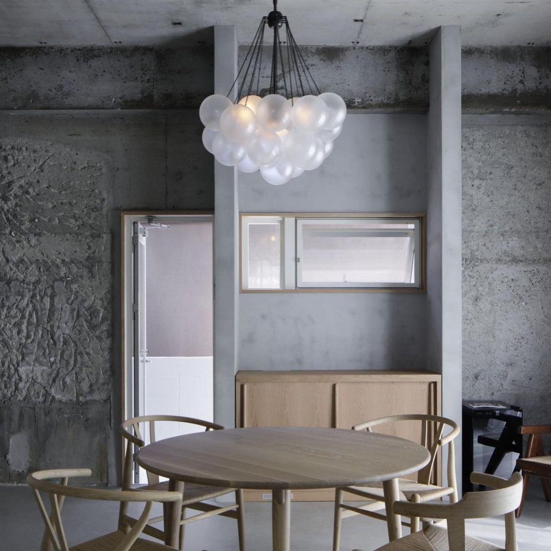 Fayne Suspension Bulle à Globe en Verre - Neutralighting