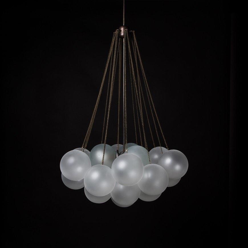 Fayne Suspension Bulle à Globe en Verre - Neutralighting