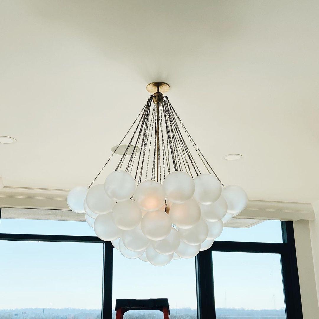 Fayne Suspension Bulle à Globe en Verre - Neutralighting