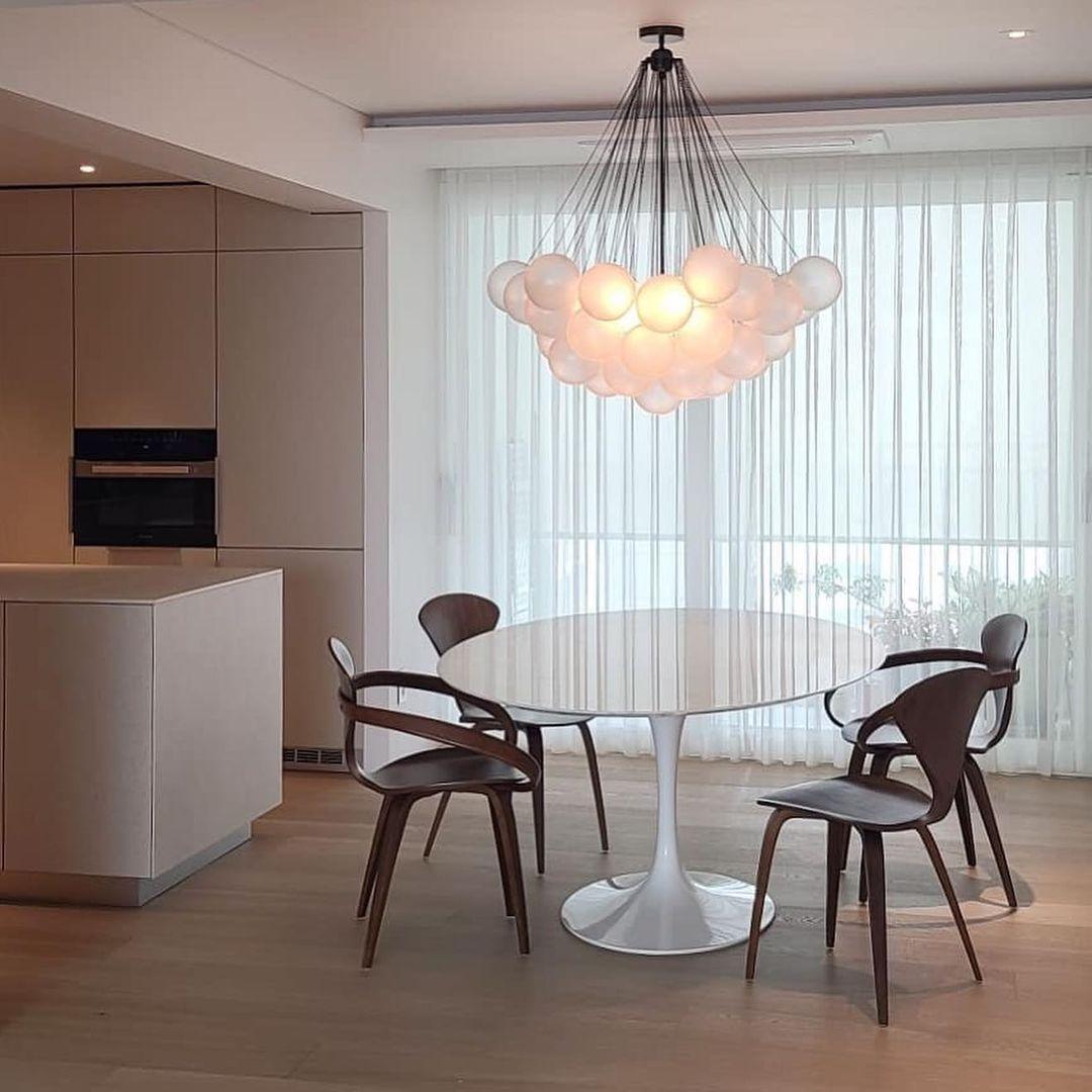 Fayne Suspension Bulle à Globe en Verre - Neutralighting
