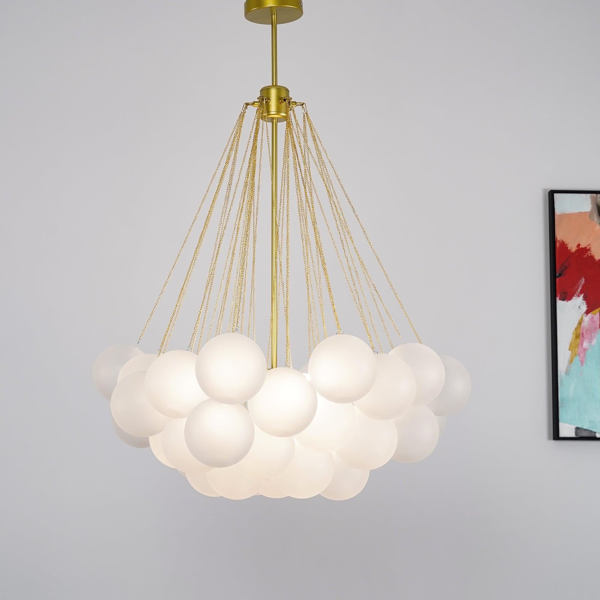 Fayne Suspension Bulle à Globe en Verre - Neutralighting