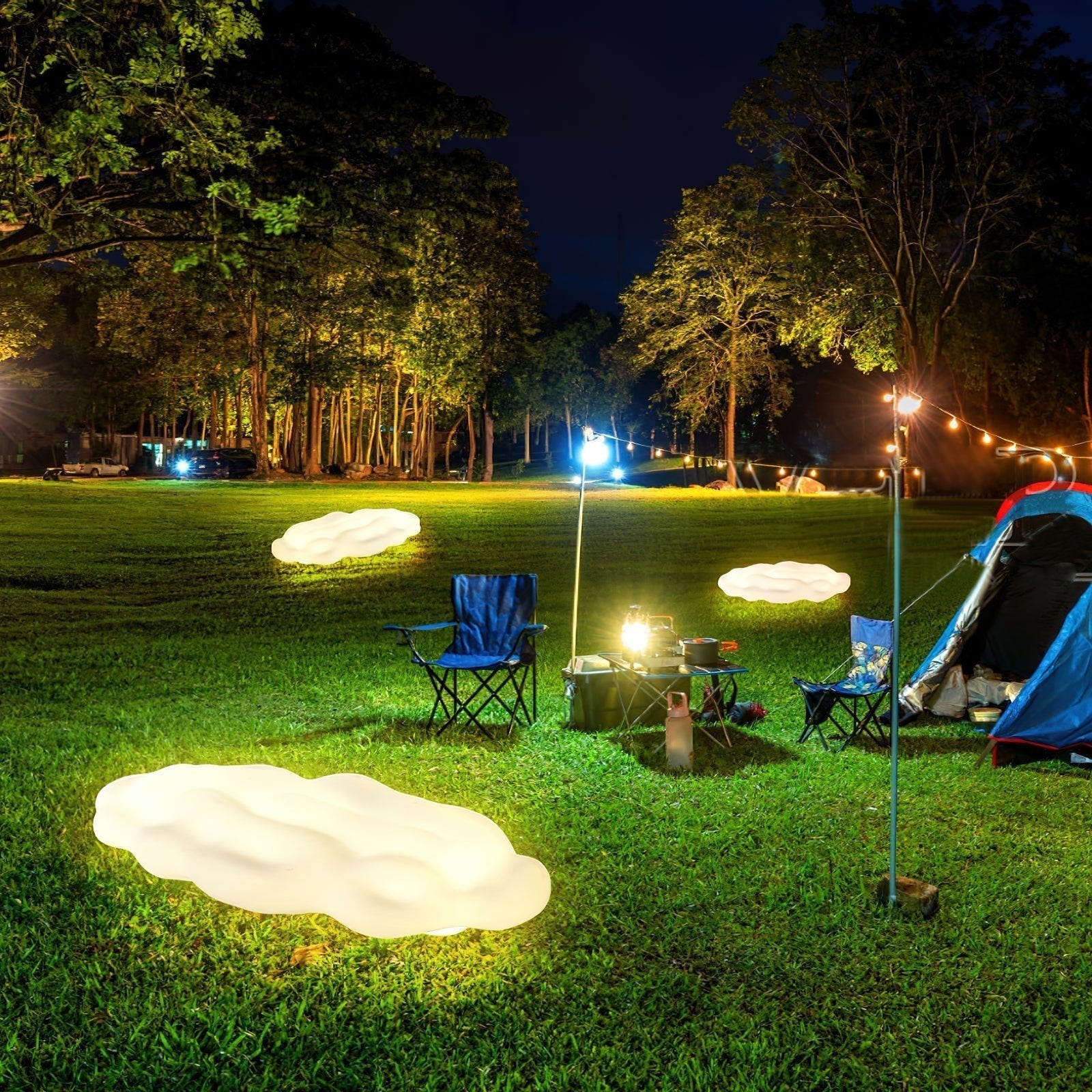 Cloud Outdoor Floor Light - Blowlighting
