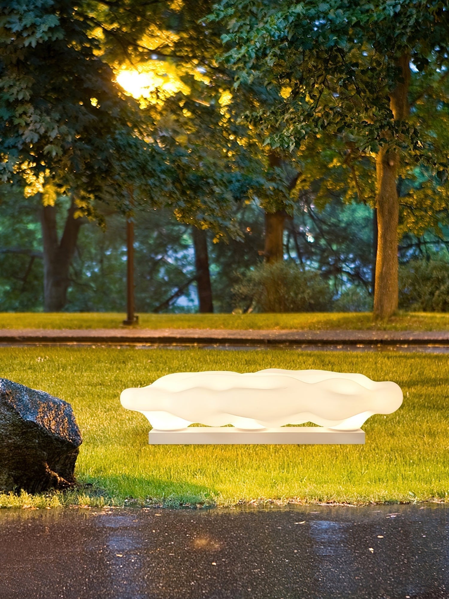 Cloud Outdoor Floor Light - Blowlighting