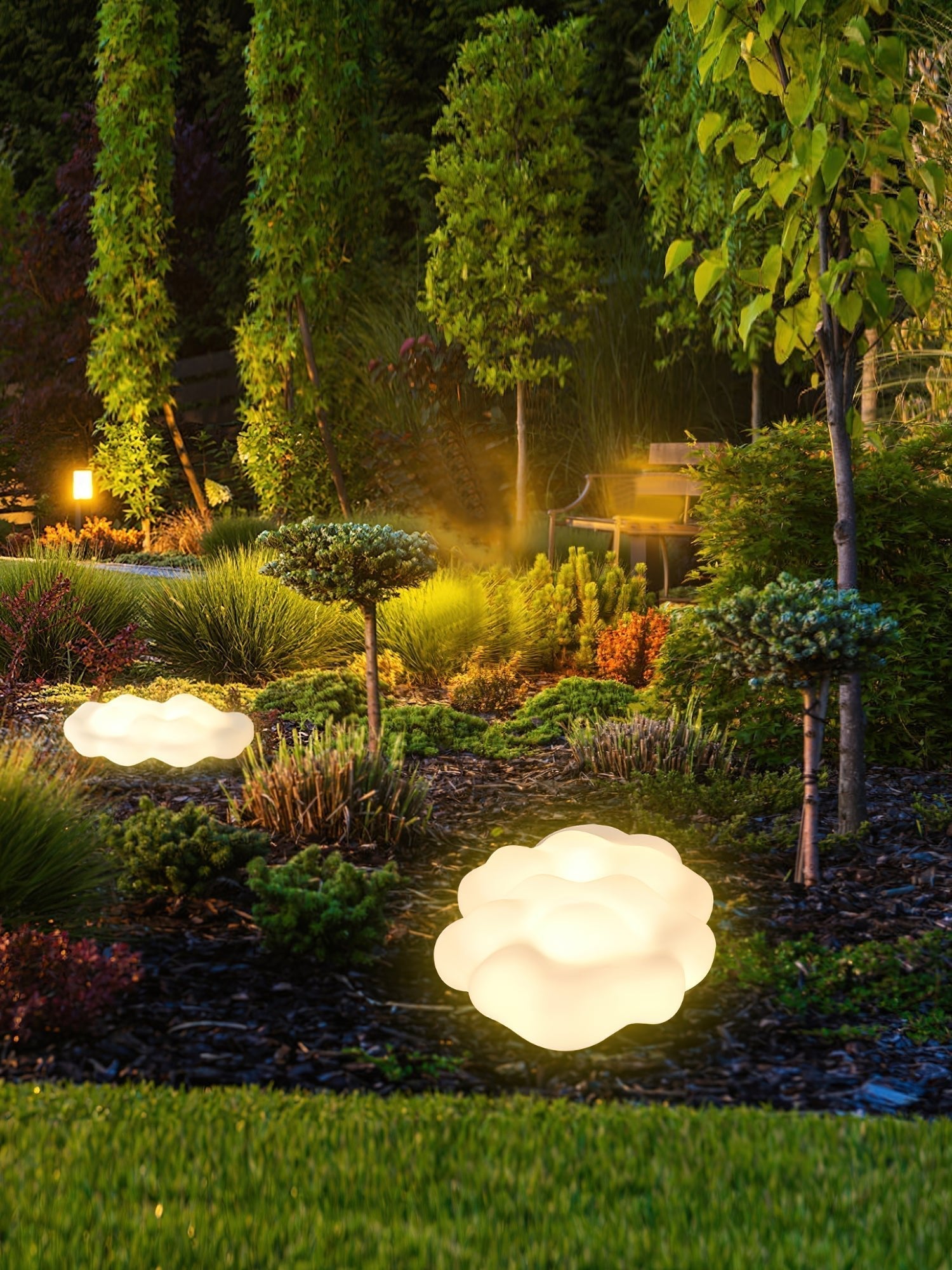 Cloud Outdoor Floor Light - Blowlighting