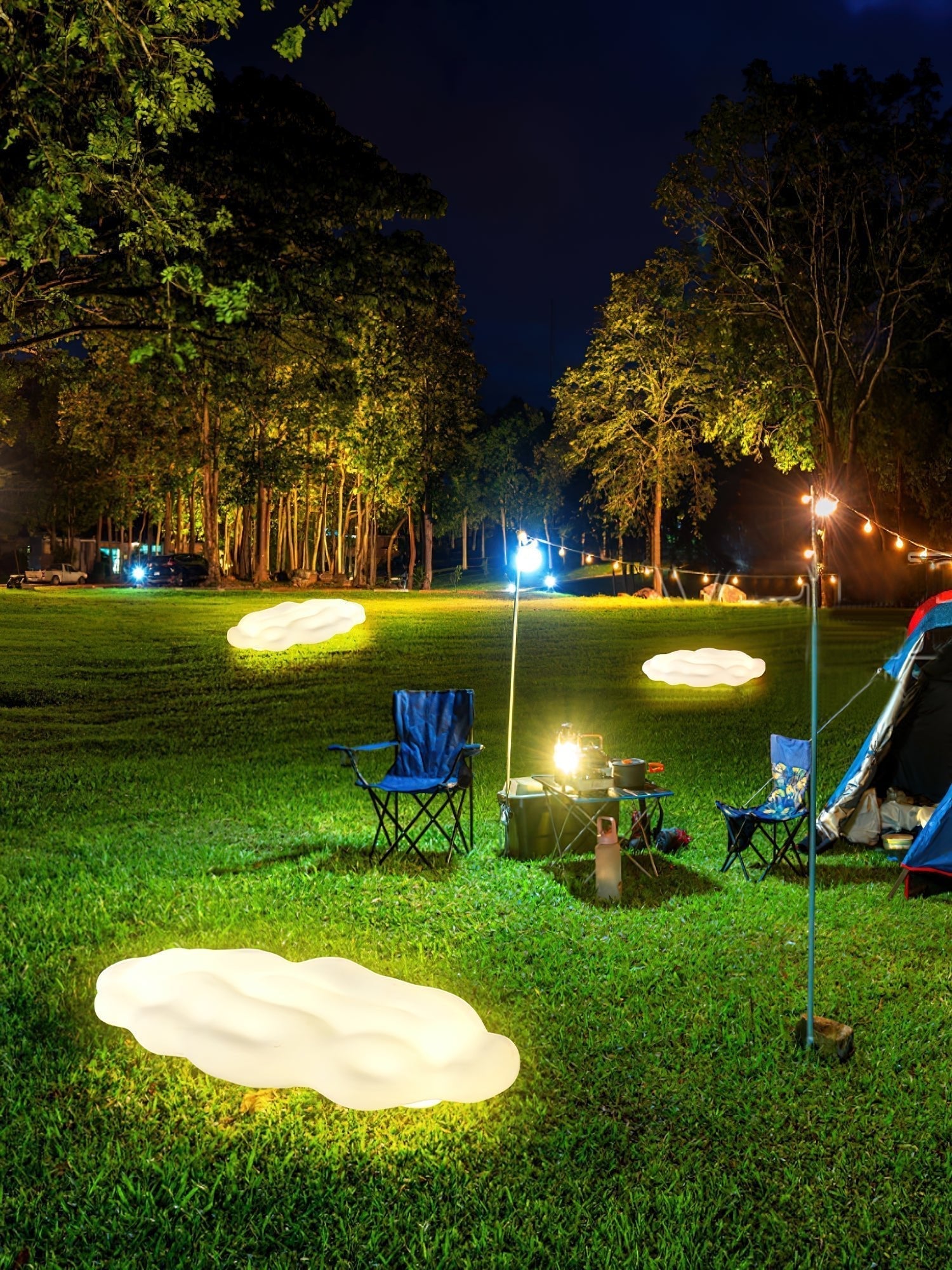 Cloud Outdoor Floor Light - Blowlighting