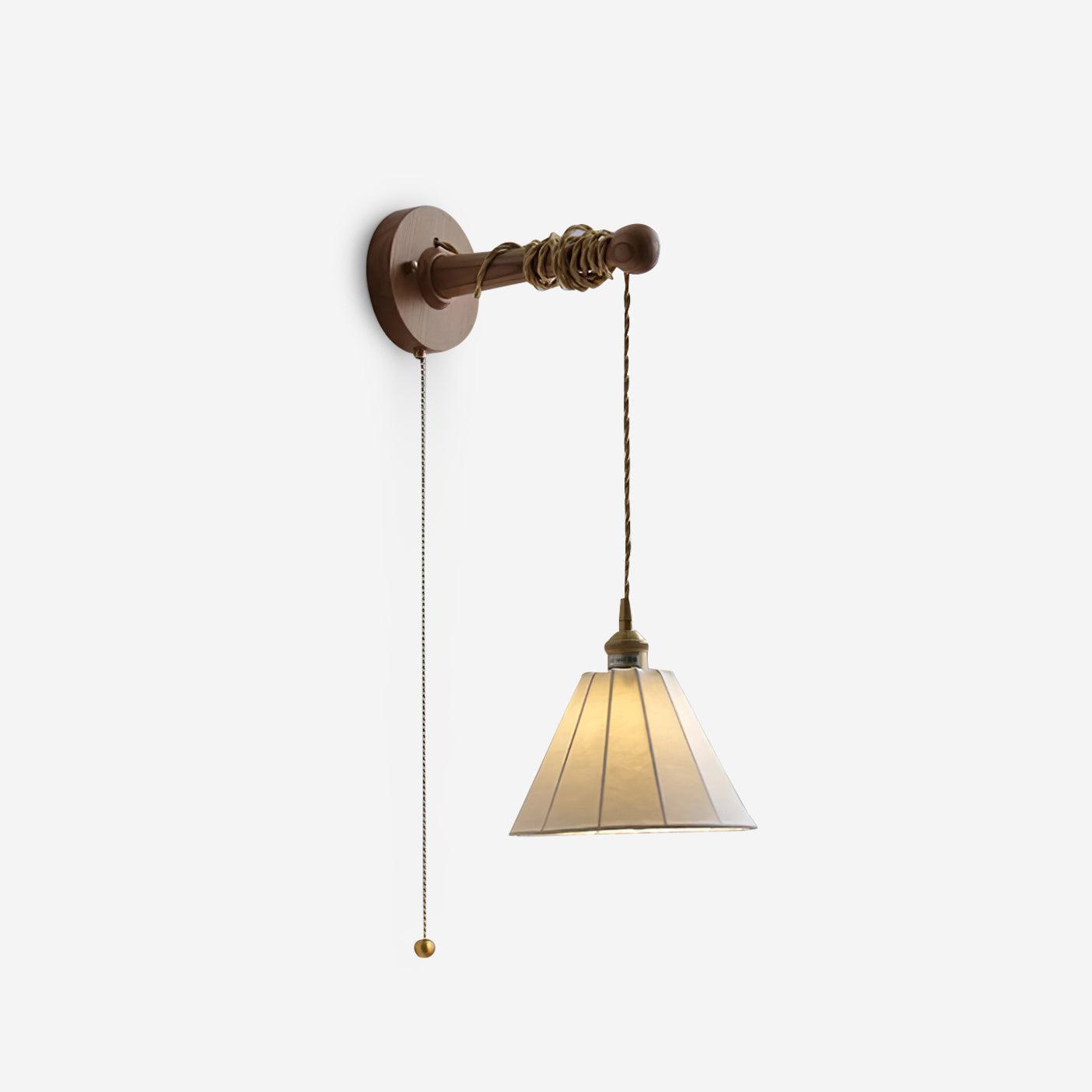 Coca Wall Lamp Pleated Cone - Letslighting