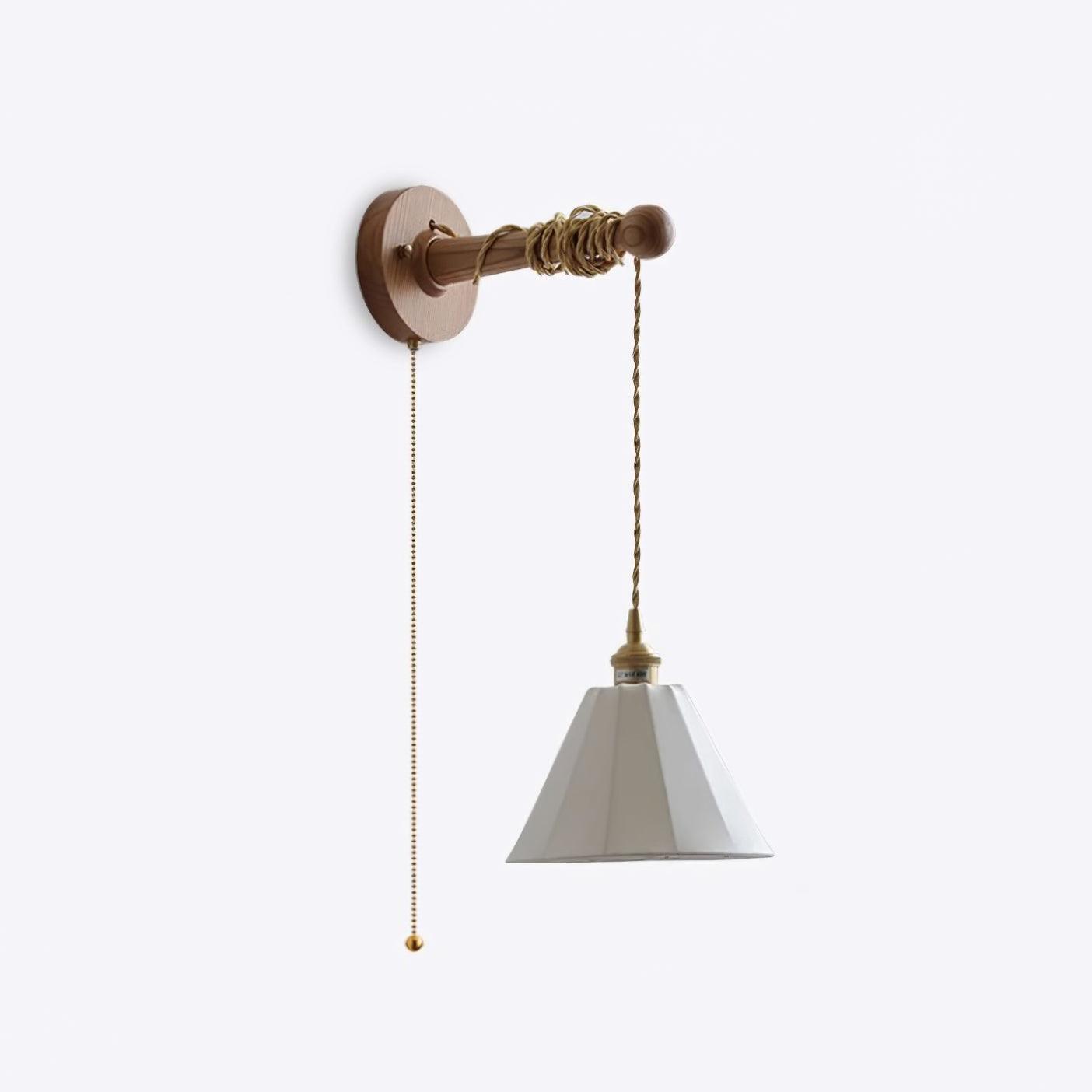 Coca Wall Lamp Pleated Cone - Letslighting