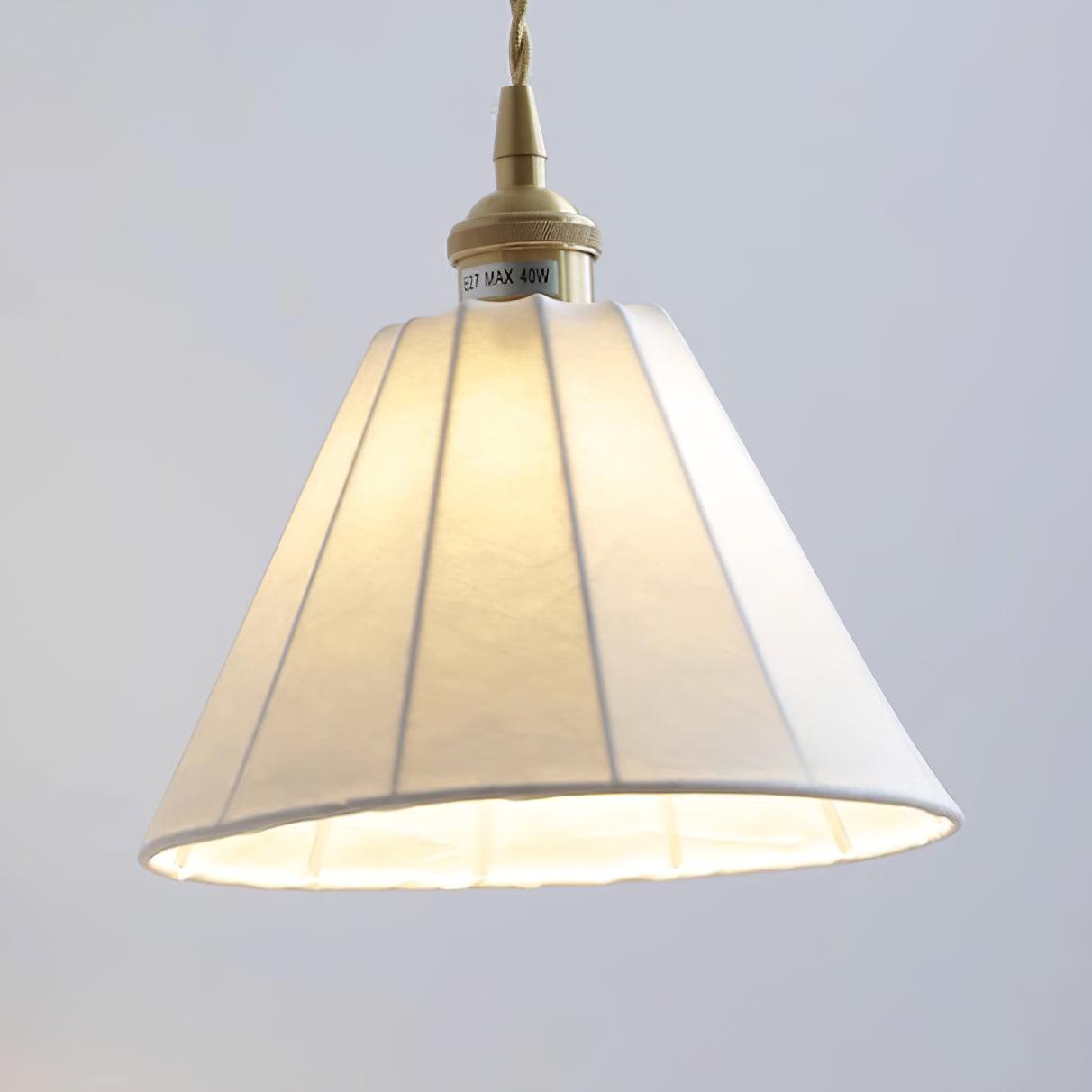 Coca Wall Lamp Pleated Cone - Letslighting