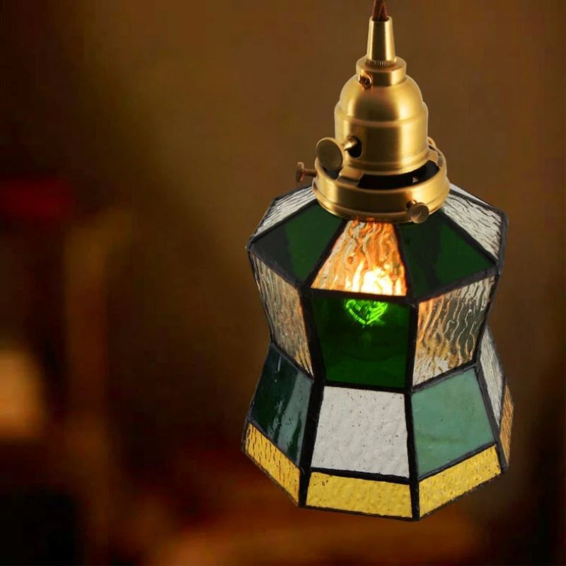 Tiffany Vintage Créatif Suspension Verre Salon/Chambre À Coucher - Neutralighting