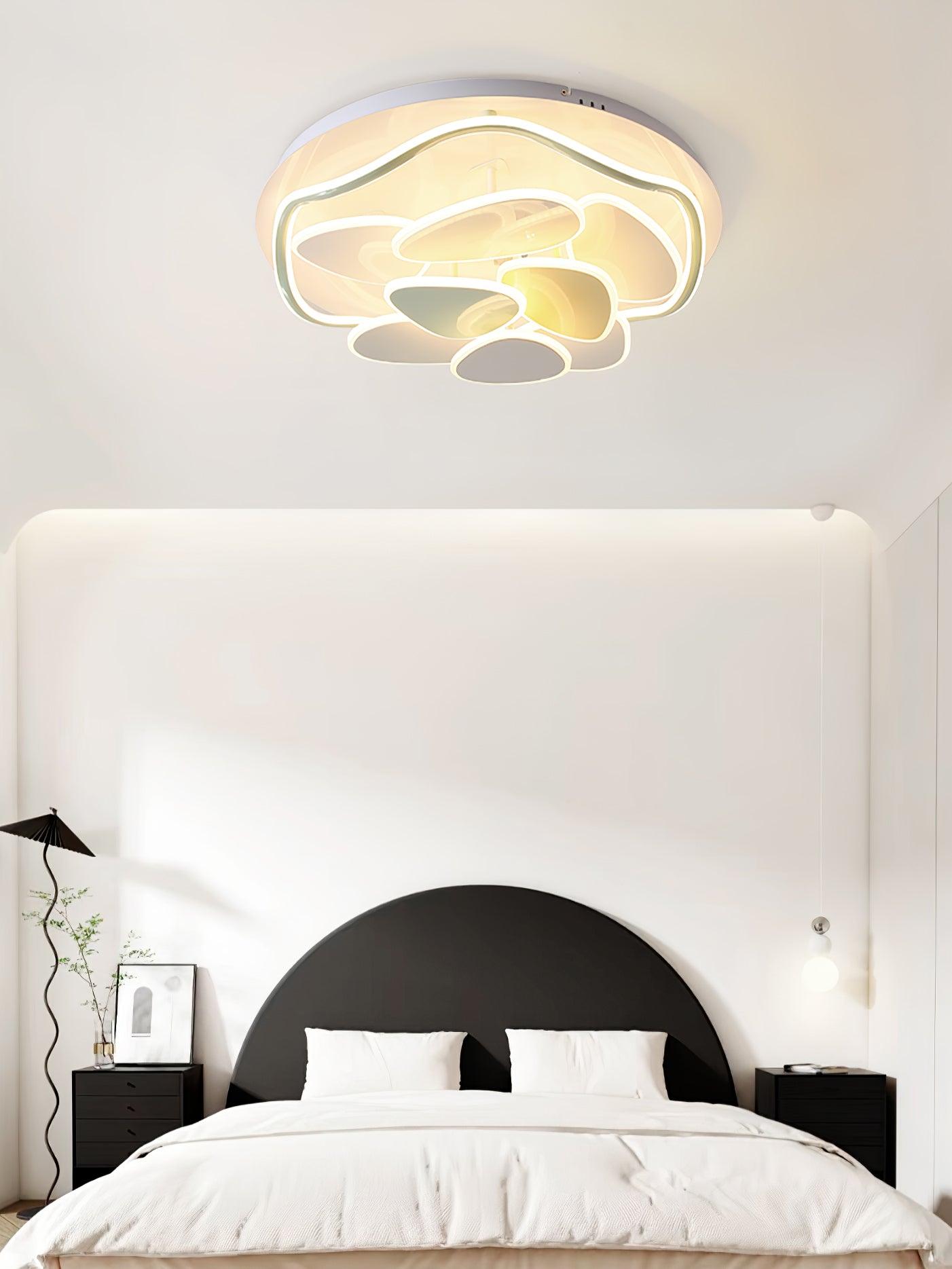 Colorful Cloud Round Ceiling Lamp - Blowlighting