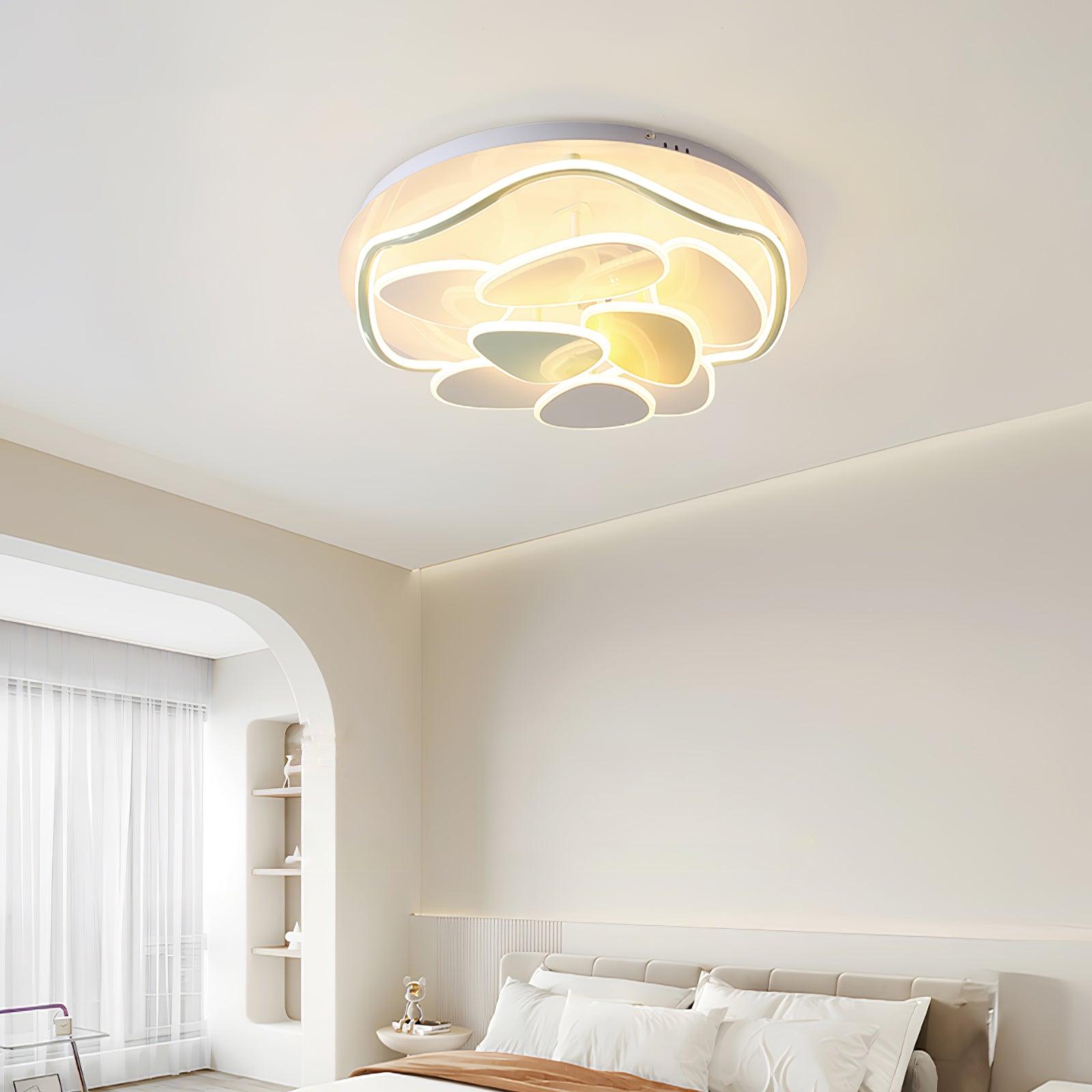 Colorful Cloud Round Ceiling Lamp - Blowlighting