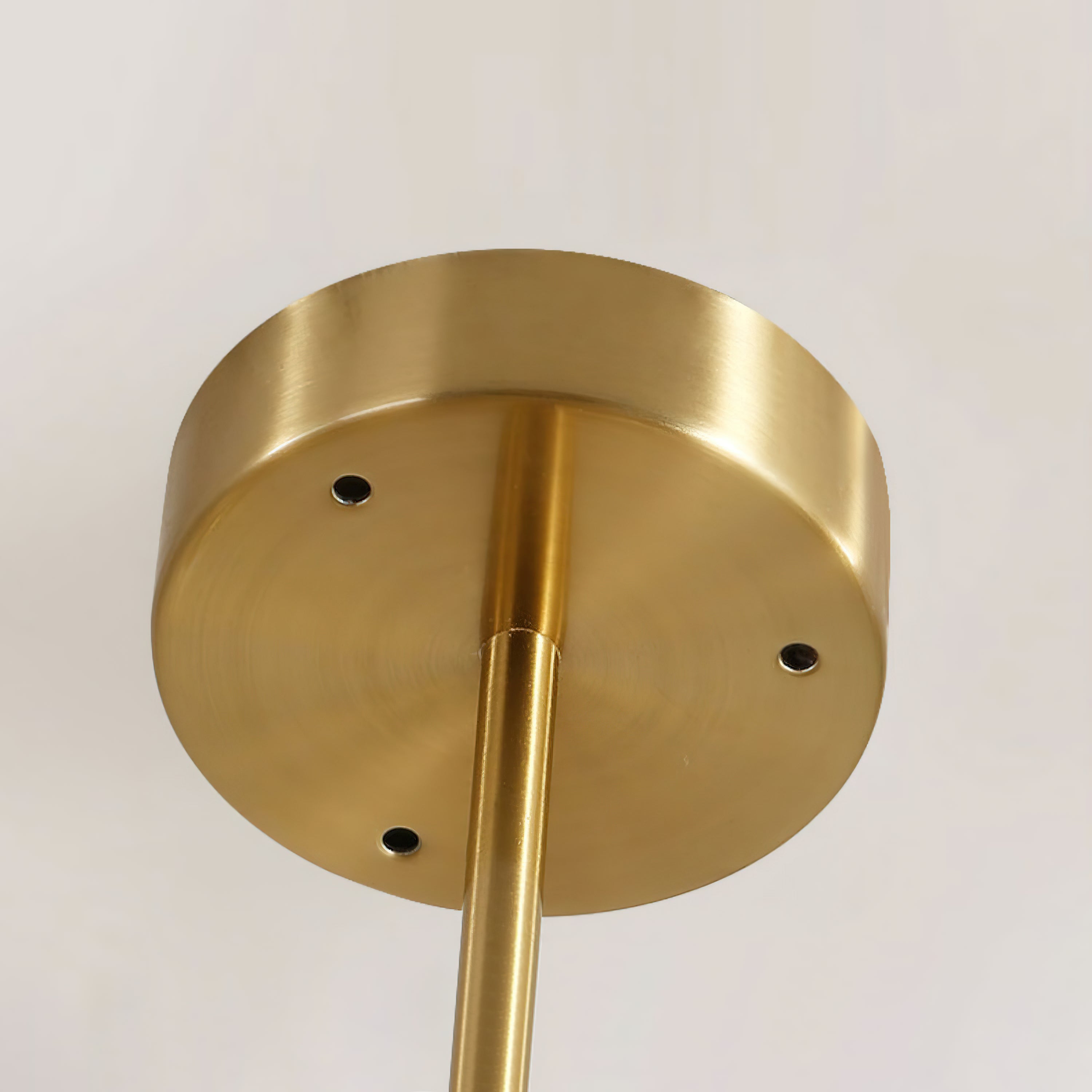 Ultra Chandelier Métal Laiton Verre Minimaliste Moderne - Neutralighting