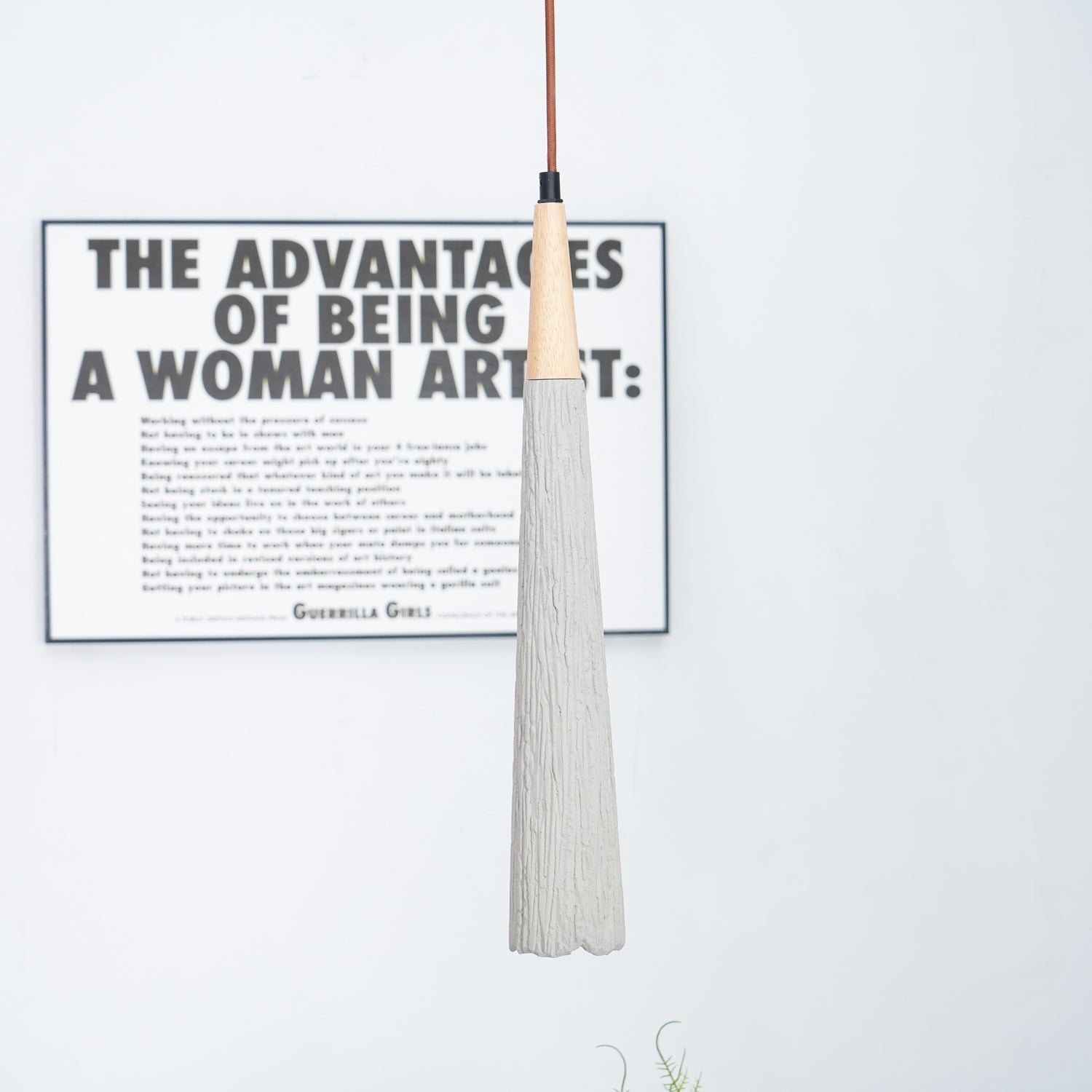 Solara Lampe suspendue en béton plissé - Neutralighting