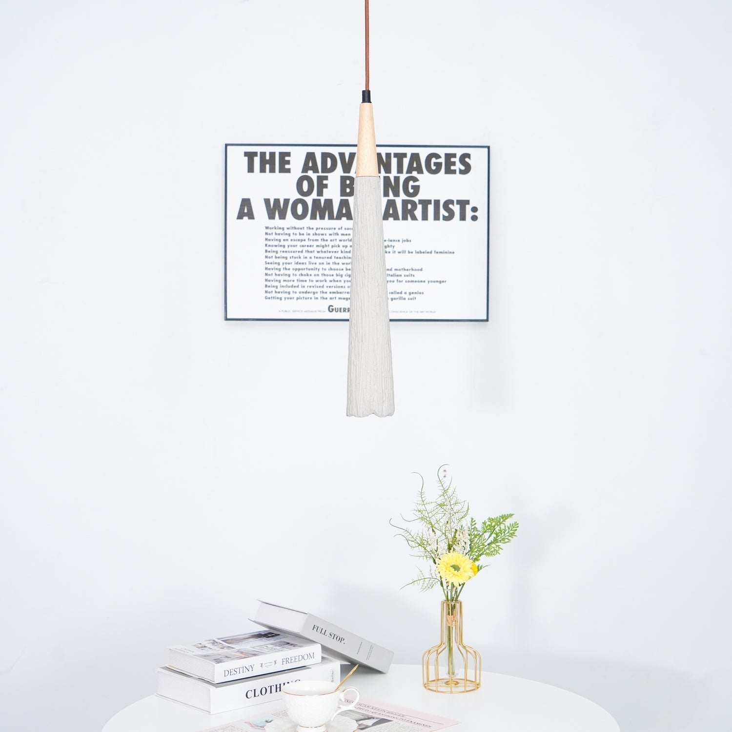 Solara Lampe suspendue en béton plissé - Neutralighting