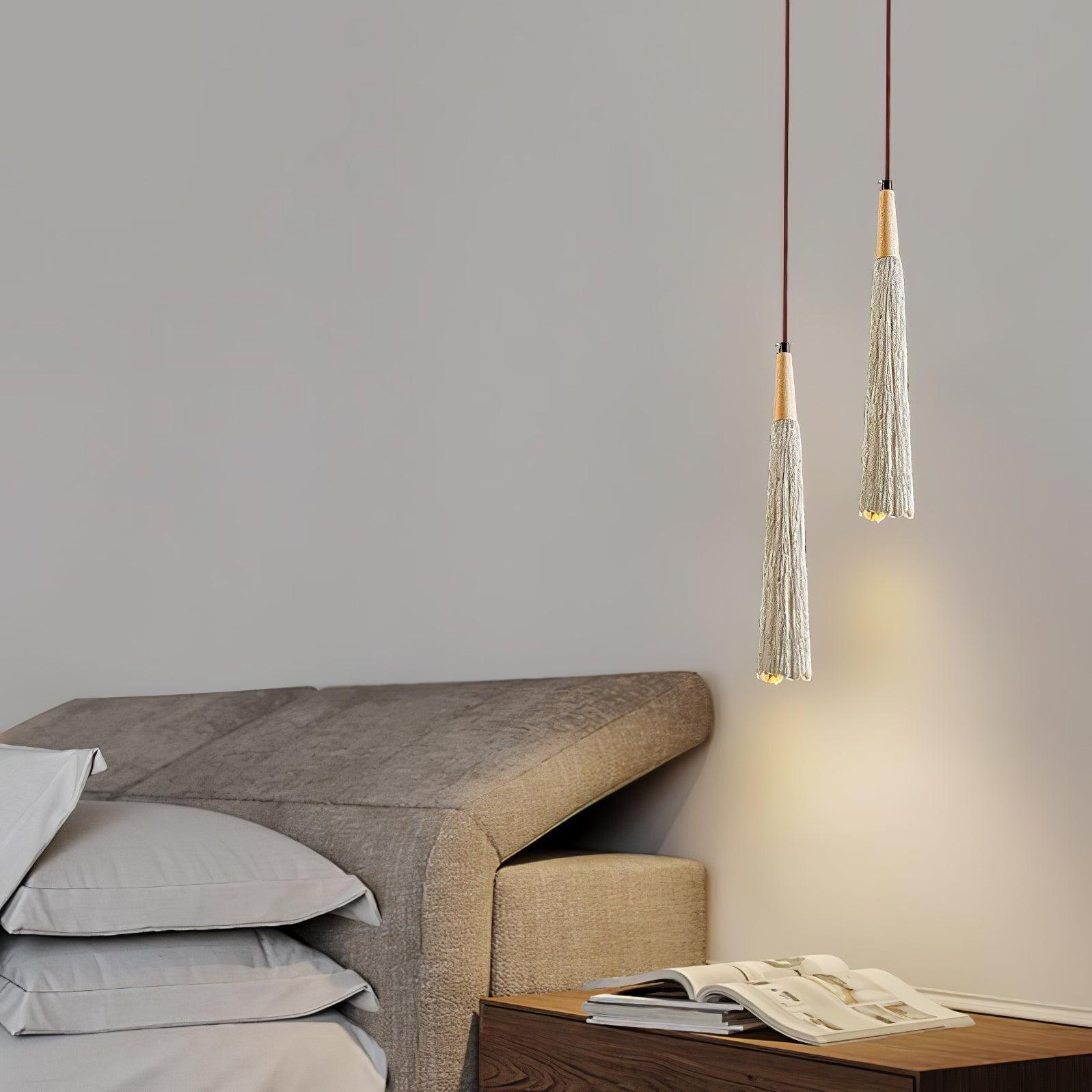 Solara Lampe suspendue en béton plissé - Neutralighting