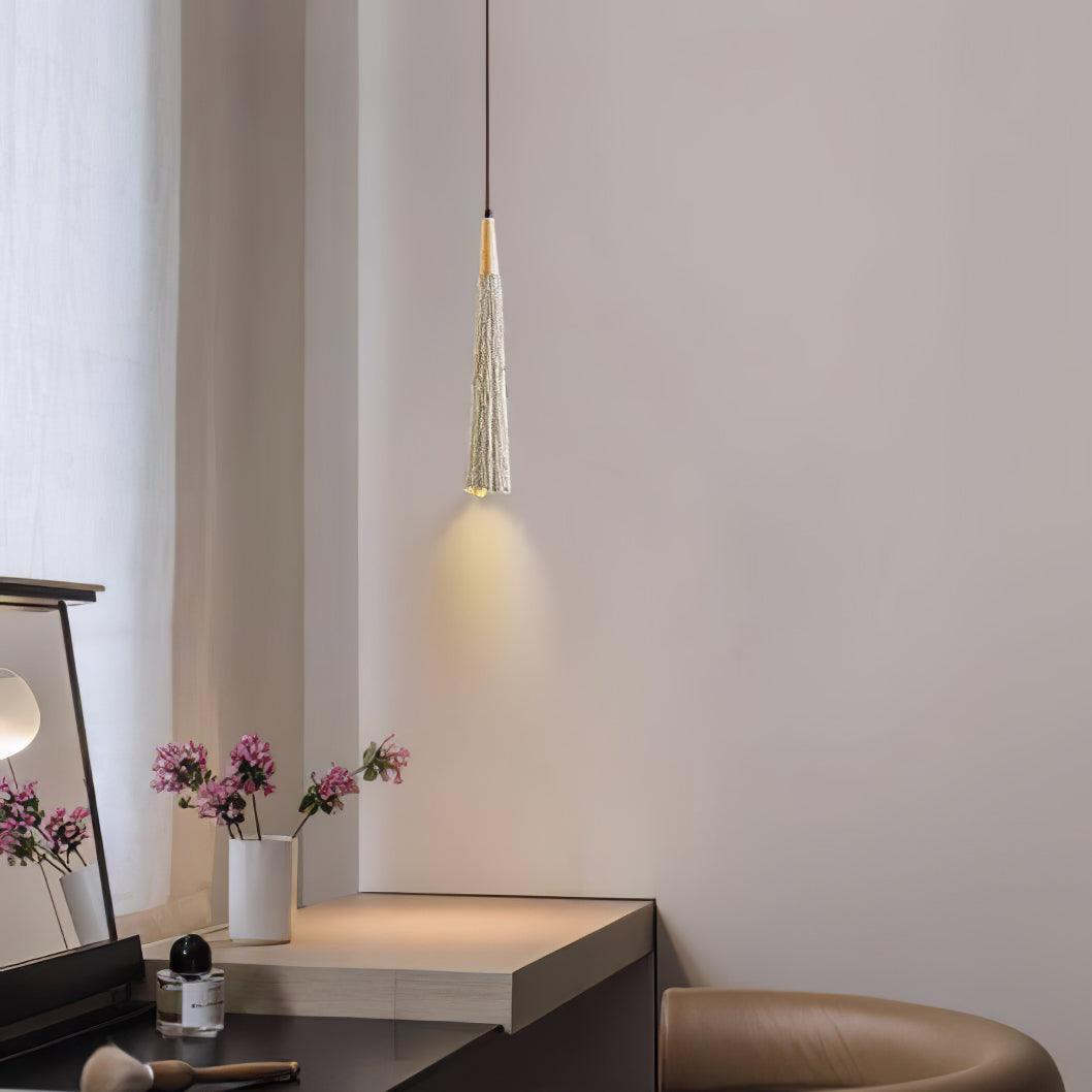 Solara Lampe suspendue en béton plissé - Neutralighting