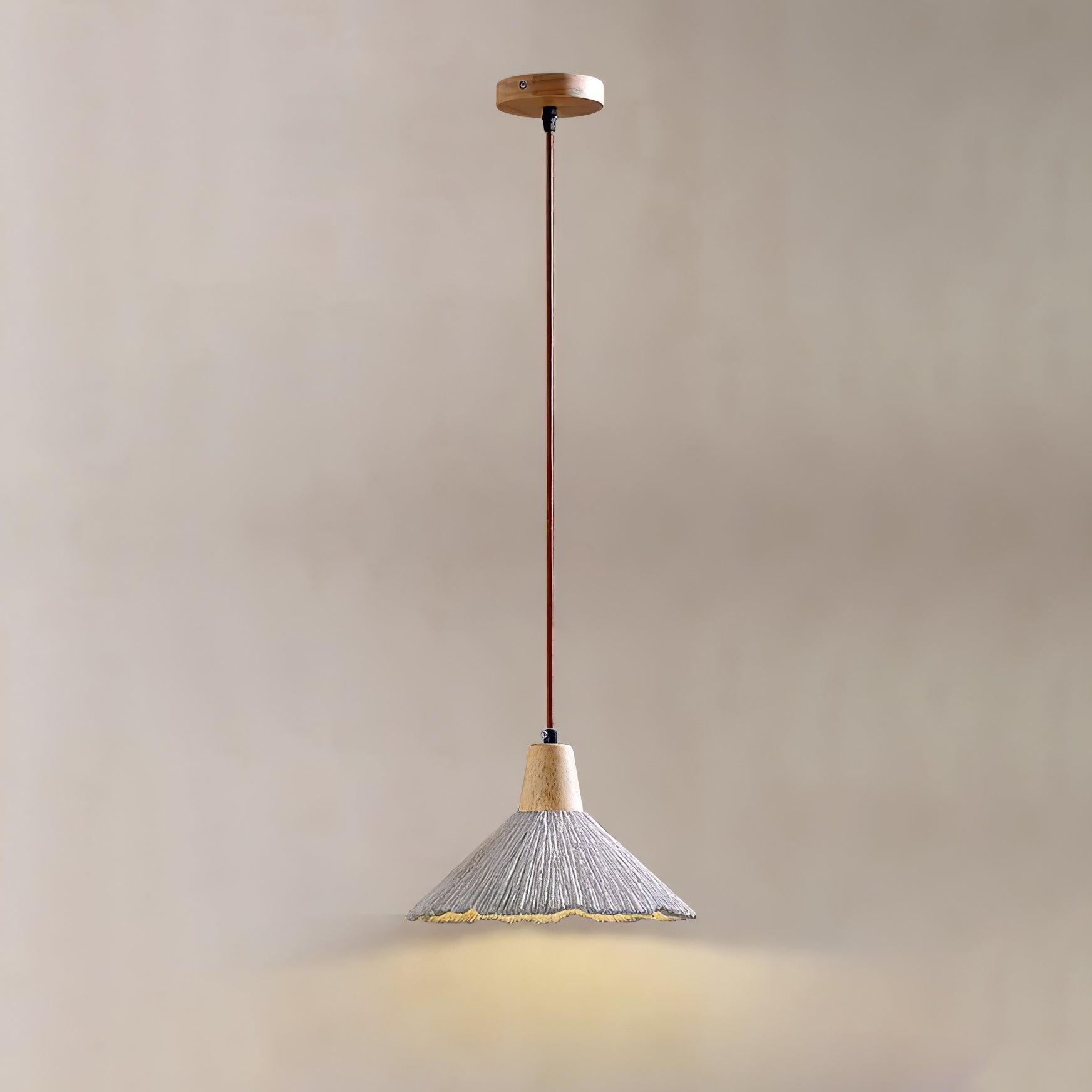 Solara Lampe suspendue en béton plissé - Neutralighting