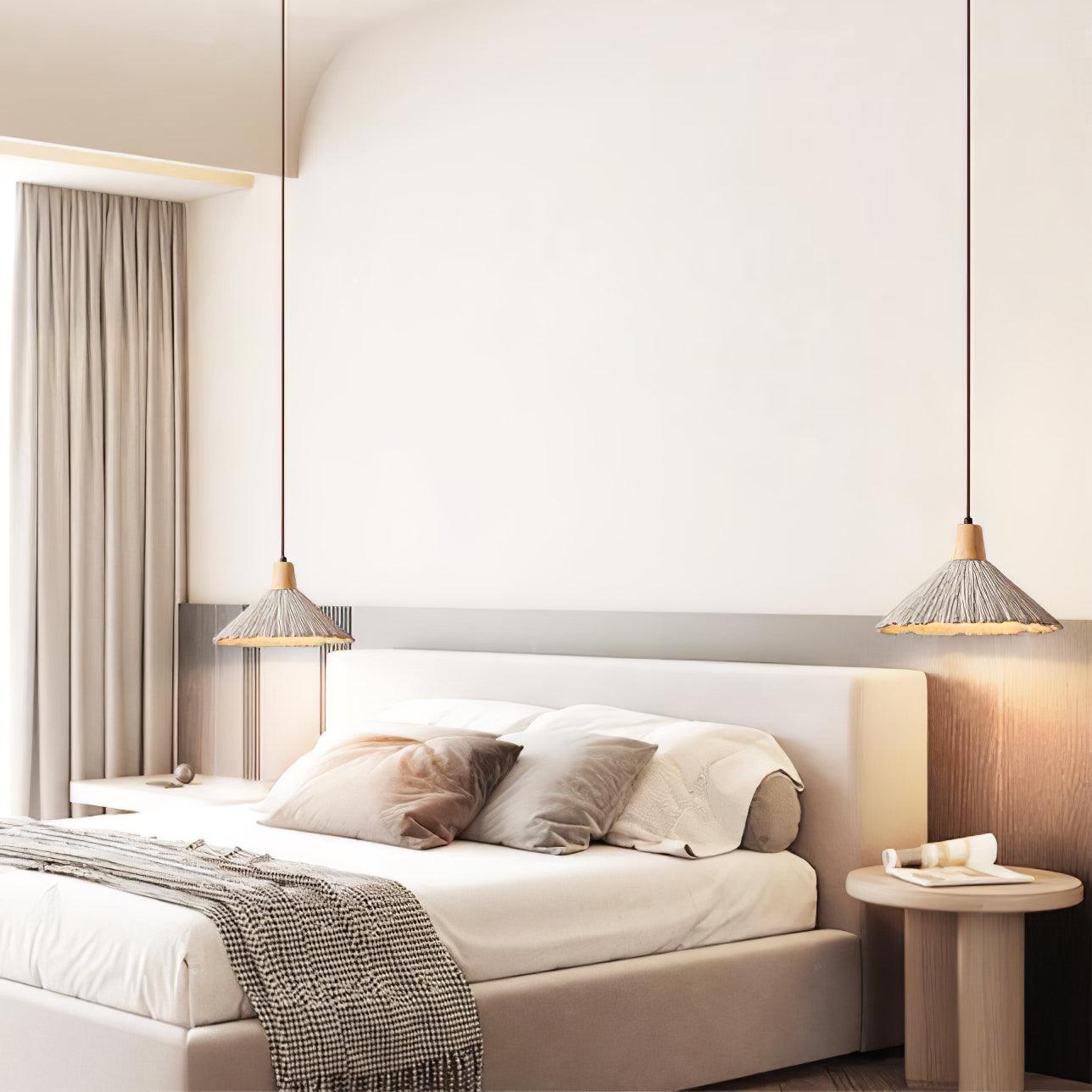 Solara Lampe suspendue en béton plissé - Neutralighting