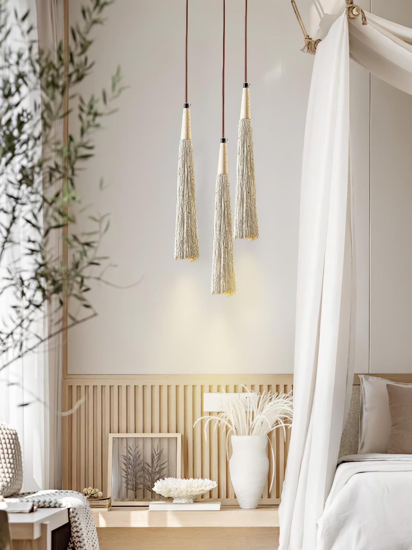 Solara Lampe suspendue en béton plissé - Neutralighting