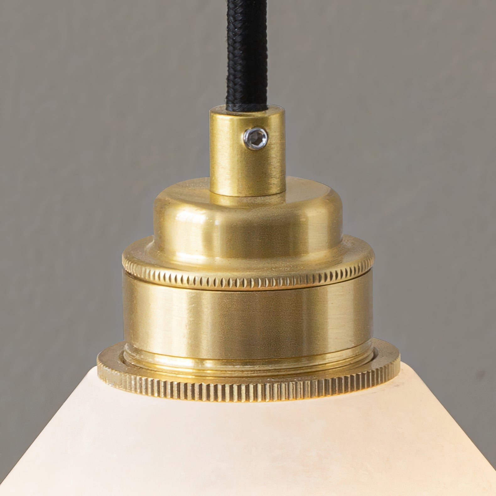 Xen Lampe Pendante En Laiton Et Albâtre Minimaliste Moderne - Neutralighting