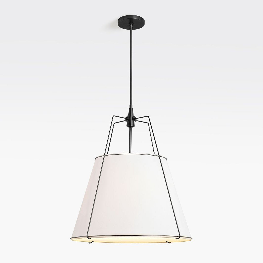 Veshaa Vintage Industrial Drum Fabric Pendant Lamp - Lamp Copper