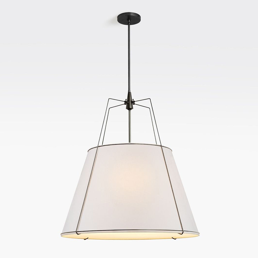 Veshaa Vintage Industrial Drum Fabric Pendant Lamp - Lamp Copper