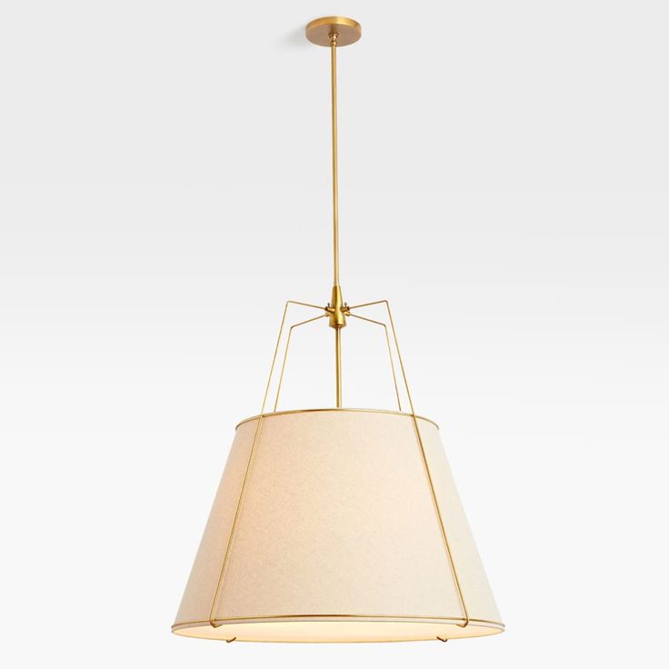 Veshaa Vintage Industrial Drum Fabric Pendant Lamp - Lamp Copper