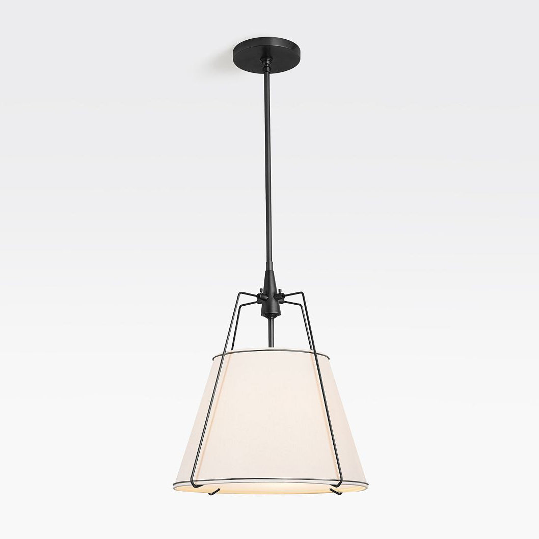 Veshaa Vintage Industrial Drum Fabric Pendant Lamp - Lamp Copper