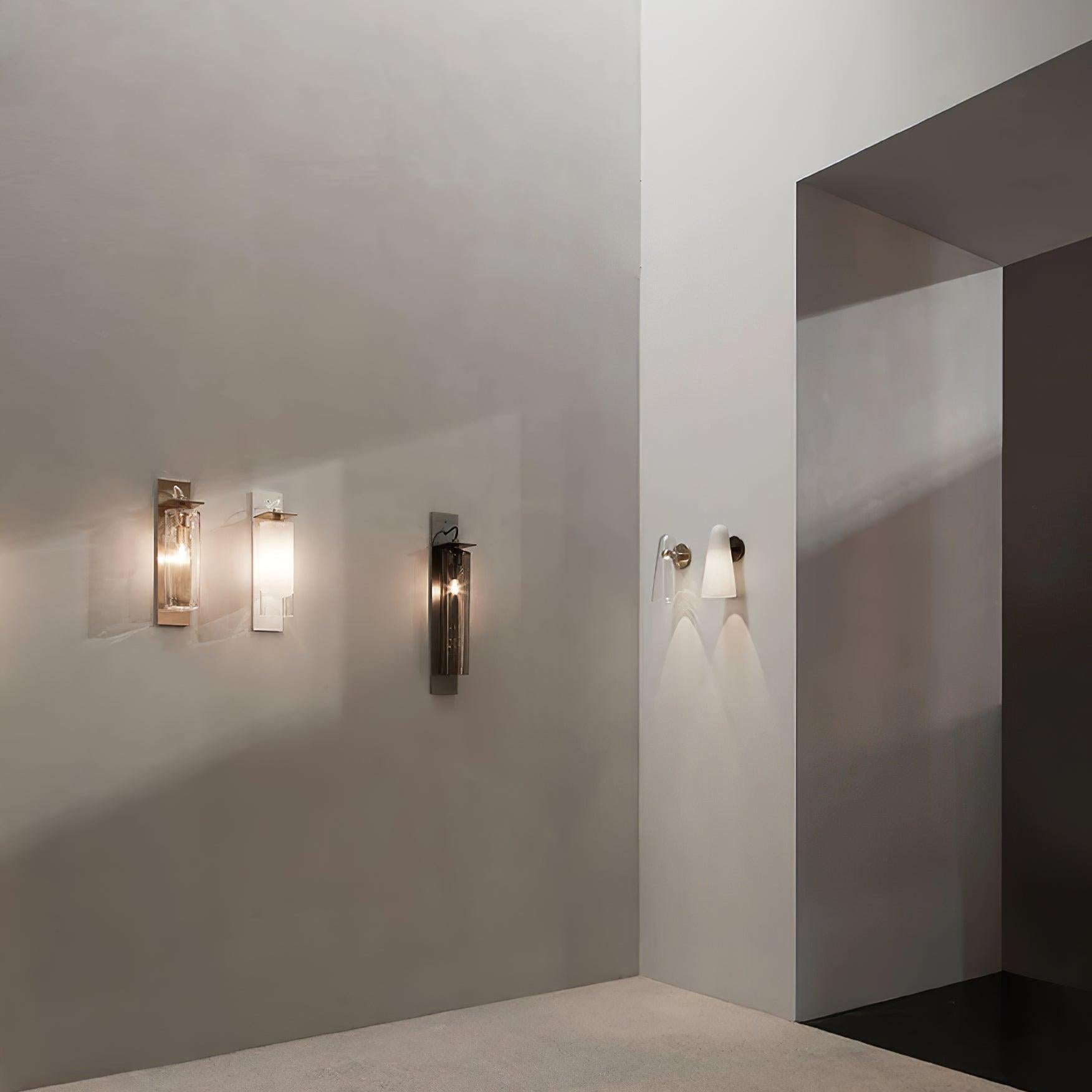 Yoke Lampe Murale En Métal Et Verre Minimaliste Moderne - Neutralighting
