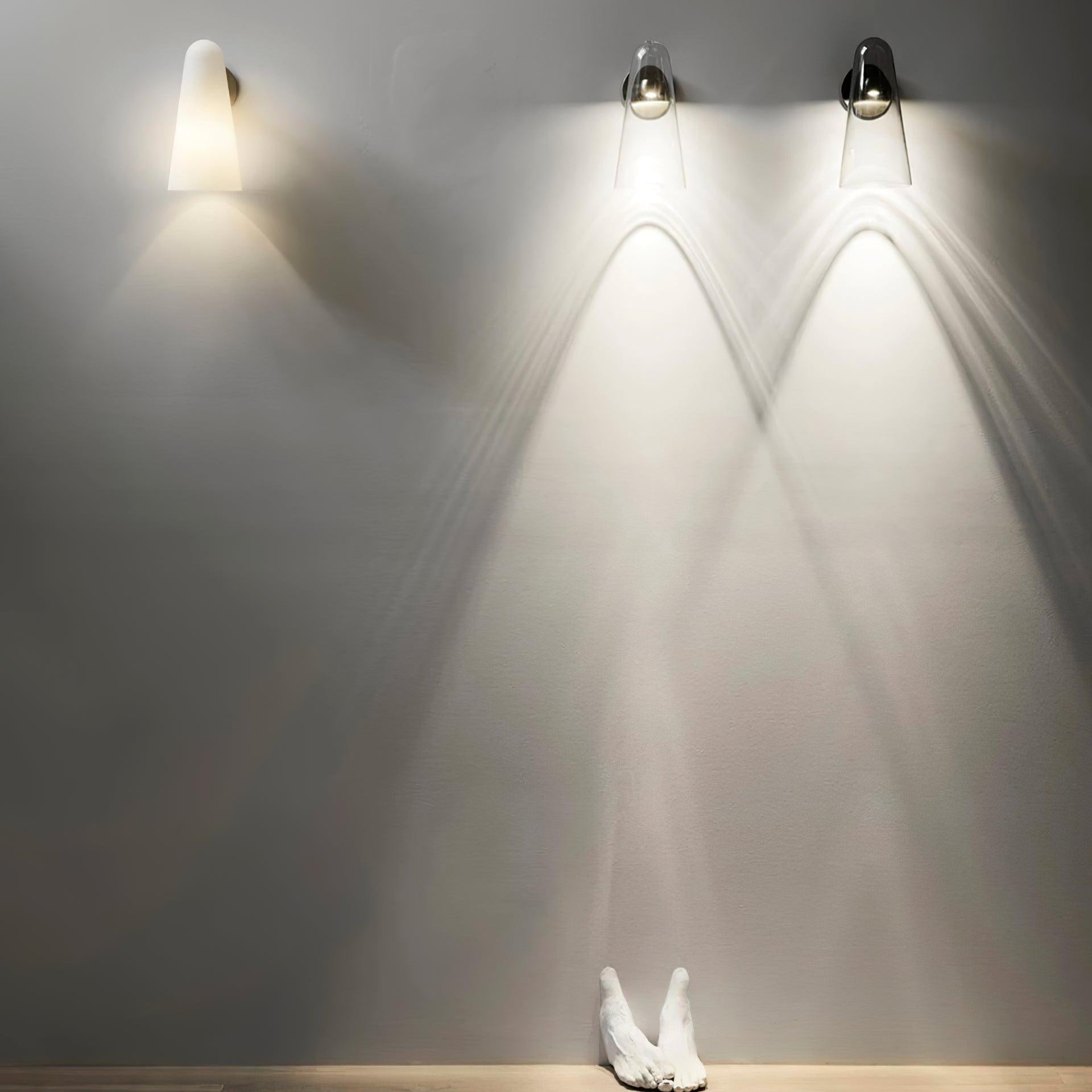 Yoke Lampe Murale En Métal Et Verre Minimaliste Moderne - Neutralighting