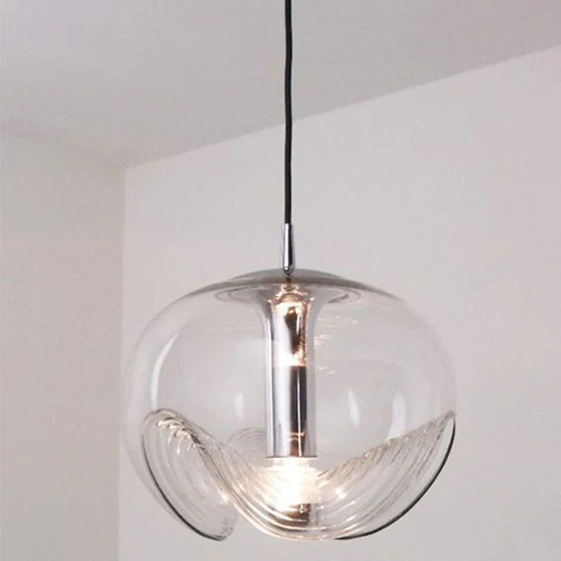 Valentina Design LED Globe Suspension Verre Chambre À Coucher - Neutralighting