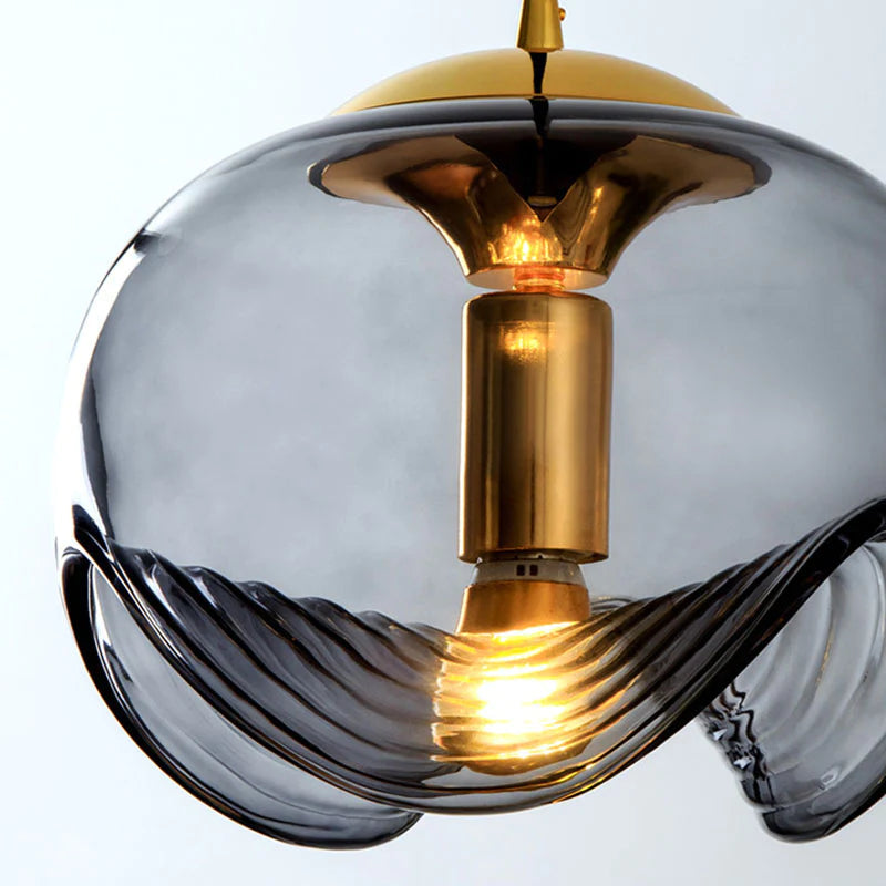 Valentina Design LED Globe Suspension Verre Chambre À Coucher - Neutralighting